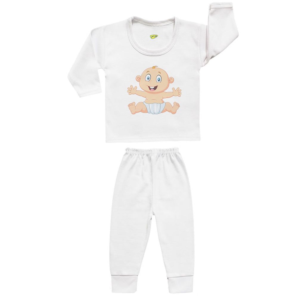 ست تی شرت و شلوار نوزادی کارانس مدل SBS-3031