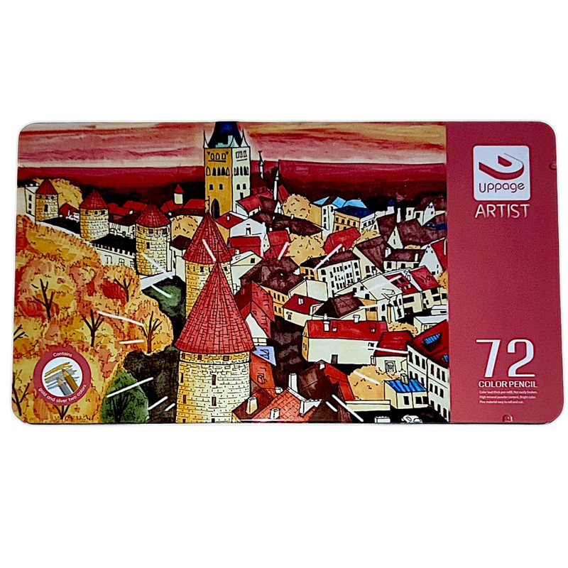 مداد رنگی 72 رنگ آپیج مدل شهر کد 7272