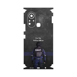 MAHOOT Police Officer-FullSkin Cover Sticker for Infinix Hot 11s