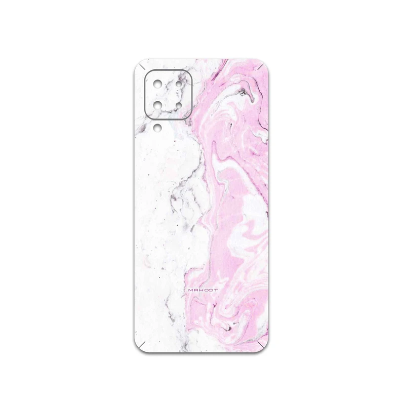 برچسب پوششی ماهوت مدل Blanco-Pink-Marble مناسب برای گوشی موبایل سامسونگ Galaxy M22