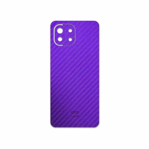 MAHOOT Purple-Fiber Cover Sticker for Xiaomi MI 11 LITE