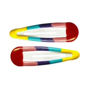 گیره مو زنانه پاستلی کد 02 مجموعه 2 عددی