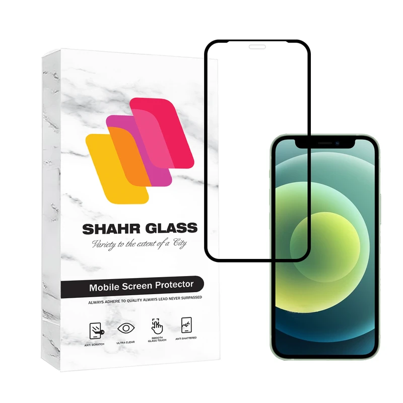 محافظ صفحه نمایش سرامیکی شهر گلس مدل CRMSNWSH مناسب برای گوشی موبایل اپل iPhone 12 mini