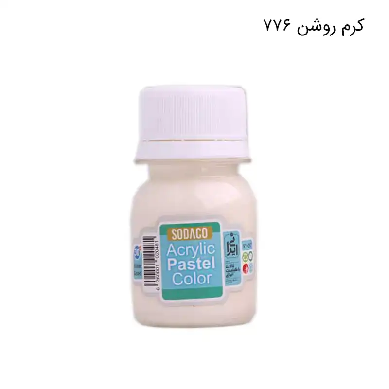 رنگ اکریلیک سوداکو مدل پاستلی حجم 30میلی لیتر