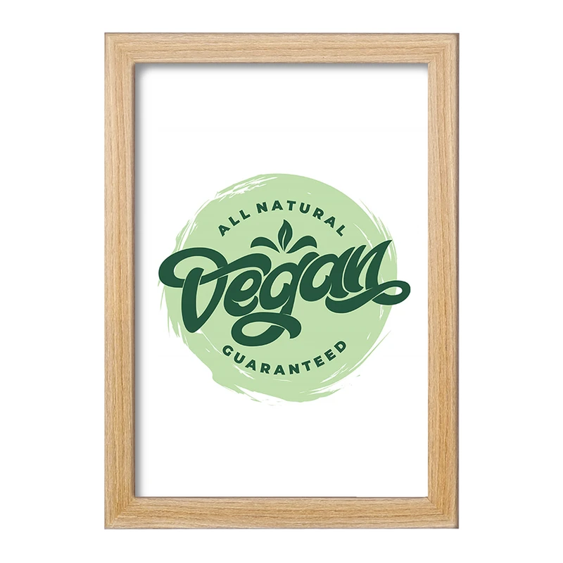 تابلو خندالو مدل وگن Vegan کد 31119