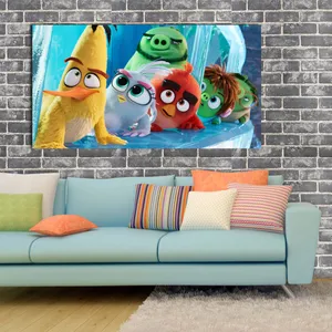 تابلو شاسی کودک مدل Angry Birds کد 28