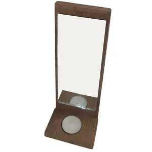 آینه رومیزی مدل چوبی