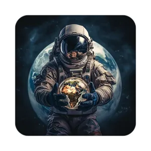 زیر لیوانی کاکتی طرح فضانورد مدل mp46469