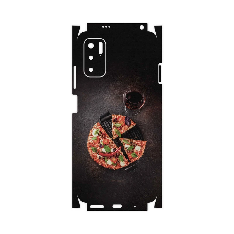 برچسب پوششی ماهوت مدل Pizza-FullSkin مناسب برای گوشی موبایل شیائومی Redmi Note 10 5G