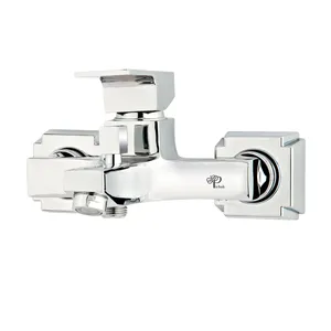 شیر حمام پیچک مدل فلت کدL2587