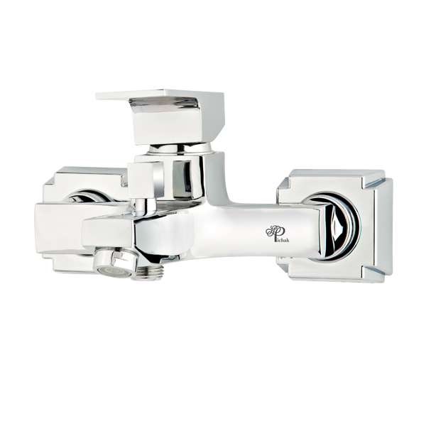 شیر حمام پیچک مدل فلت کدL2587