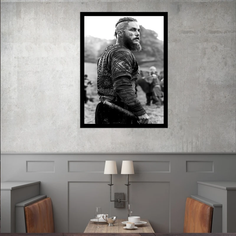 تابلو بکلیت طرح مشاهیر سینمای جهان تراویس فیمل مدل قاب شاسی B-S9712