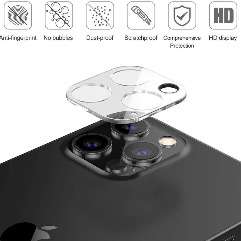 محافظ لنز دوربین آیرون من مدل Apmaxles مناسب برای گوشی موبایل اپل iPhone 12 Pro