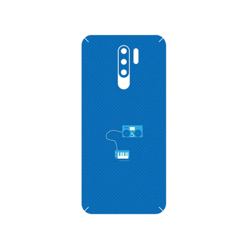 برچسب پوششی ماهوت مدل Minimal DJ Icon مناسب برای گوشی موبایل شیائومی Redmi 9