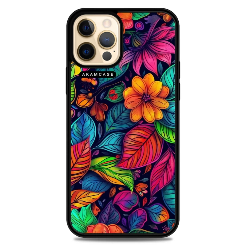 کاور آکام مدل AMC-WA12PRO-FLOWERS-36 مناسب برای گوشی موبایل اپل iPhone 12 Pro