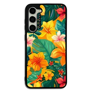 AKAM AMC-WSGS23P-FLOWERS-28 Cover For Samsung Galaxy S23 Plus