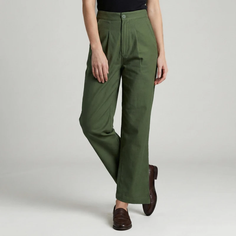 شلوار راسته زنانه ال سی وایکیکی مدل S535830Z8