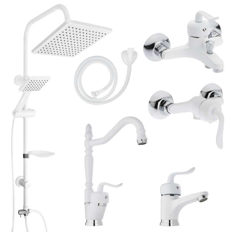 ست شیرآلات فراست پویا مدل قاصدک S-25 مجموعه 6 عددی