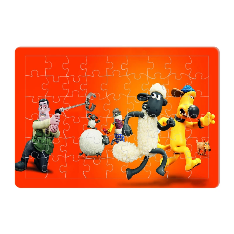 پازل 54 تکه هومرو مدل PL366 طرح انیمیشن بره ناقلا