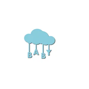 آویز تخت کودک مدل ابر