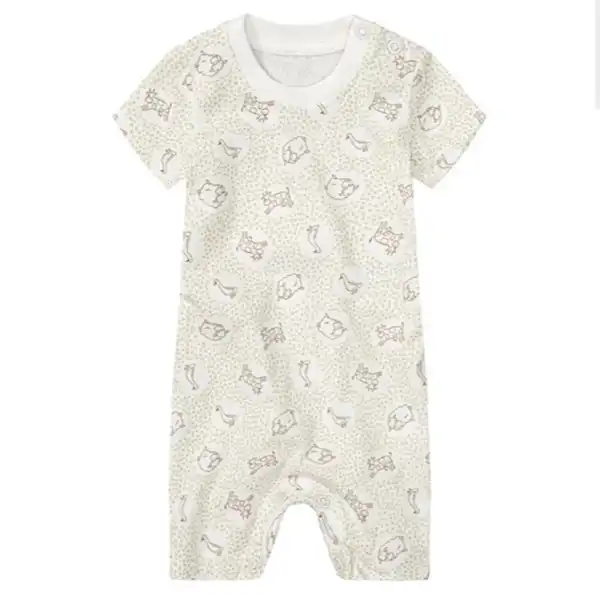 سرهمی نوزادی لوپیلو مدل رامپر ببعی مجموعه دو عددی