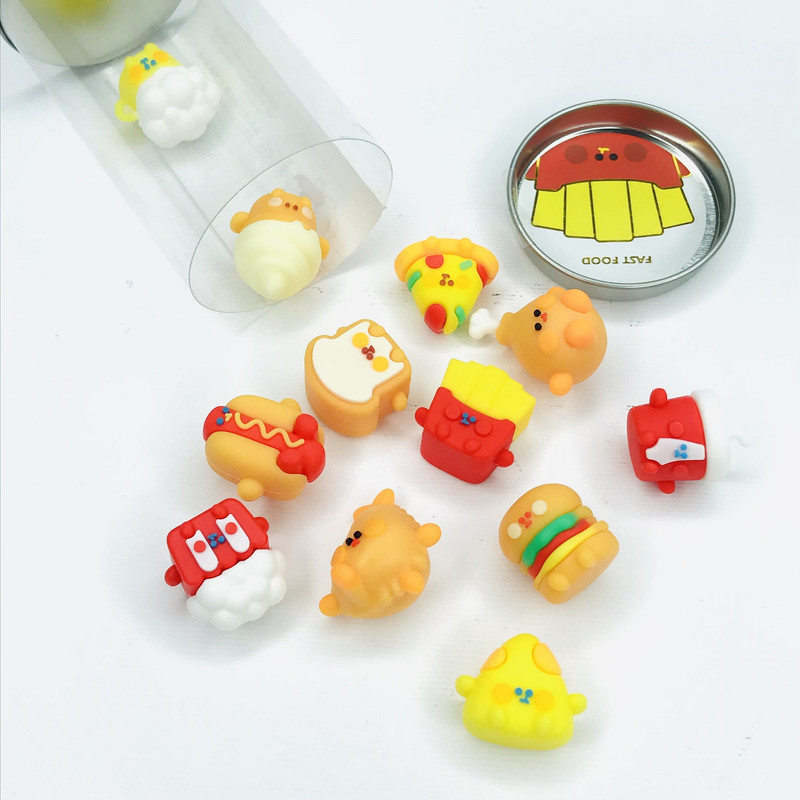 پاک کن مدل فست فود بسته 12 عددی