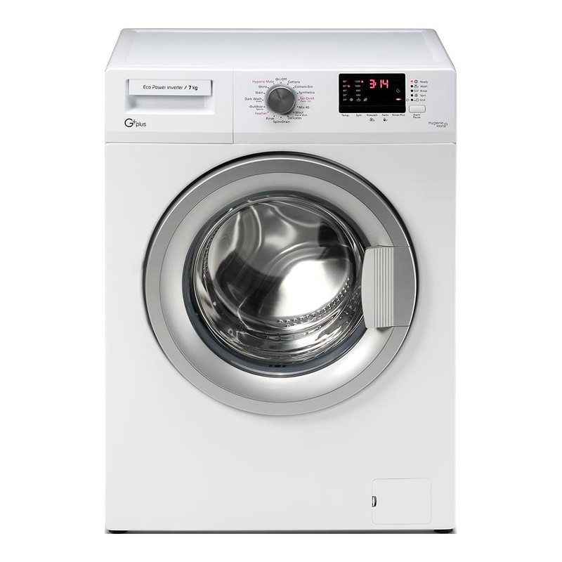 ماشین لباسشویی جی پلاس مدل GWM-72013W ظرفیت 7 کیلوگرم