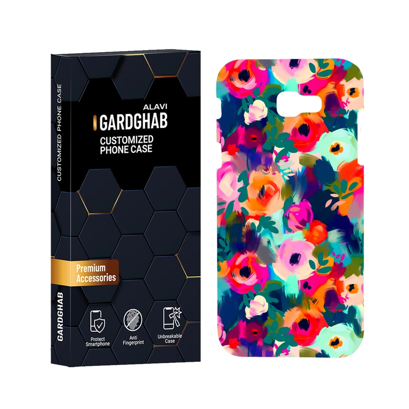 کاور گارد قاب علوی مدل هنری مناسب برای گوشی موبایل سامسونگ Galaxy A7 2017 / A720