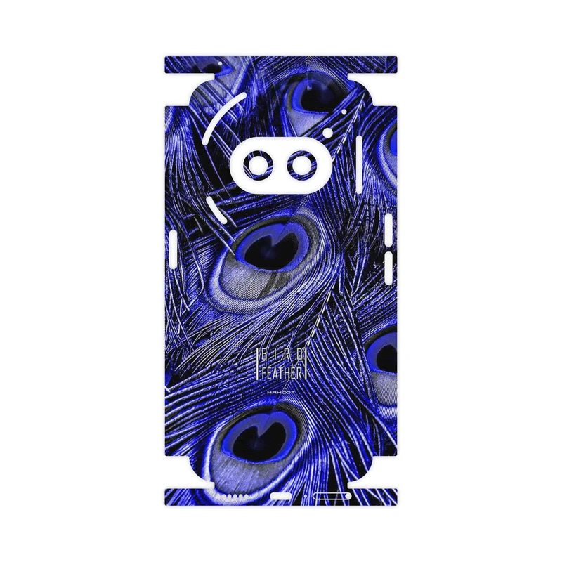 برچسب پوششی ماهوت مدل Purple Feather-FullSkin مناسب برای گوشی موبایل ناتینگ Phone 2a