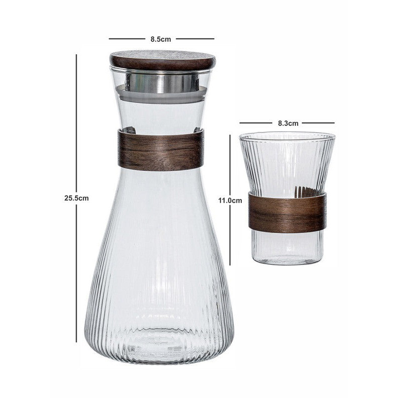 ست تنگ و لیوان 7 پارچه دلی سوگا مدل GPH107