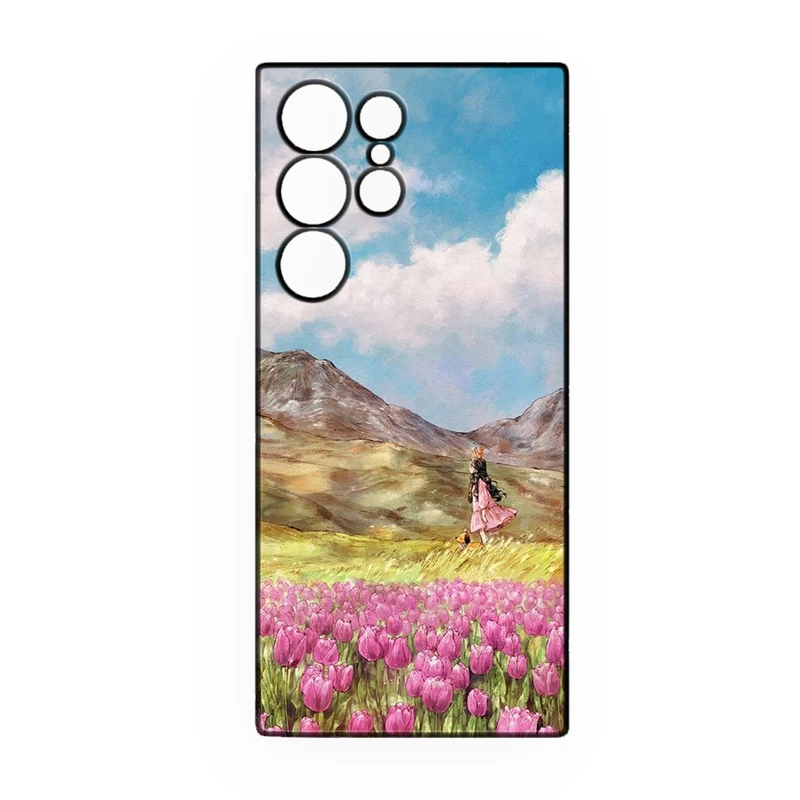 کاور طرح دخترانه کد 248 مناسب برای گوشی موبایل سامسونگ Galaxy S24 Ultra