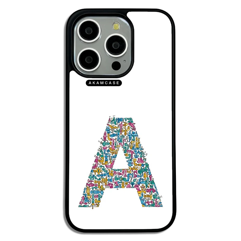 کاور آکام مدل AMC-WA15PRO-ALPHADOODLEBET-1 مناسب برای گوشی موبایل اپل iPhone 15 Pro