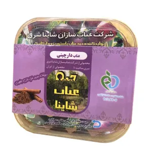 قند رژیمی حبه عناب دارچینی شاینا - 180 گرم