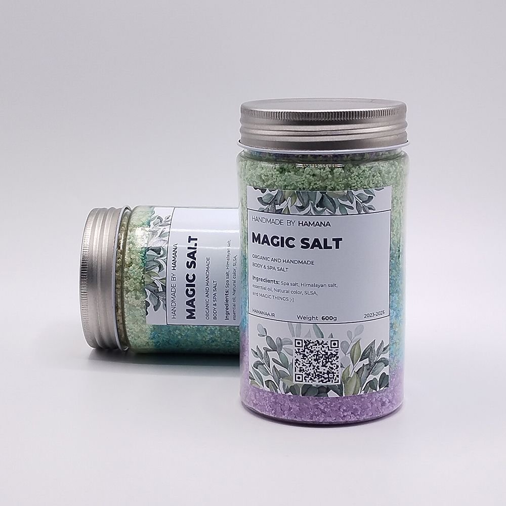 نمک حمام هامانا مدل Magic Salt وزن 600 گرم -  - 4