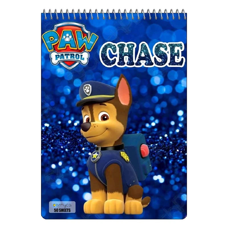 دفتر نقاشی 50 برگ سیمی کارنیکا طرح سگ های نگهبان paw patrol کد 64676