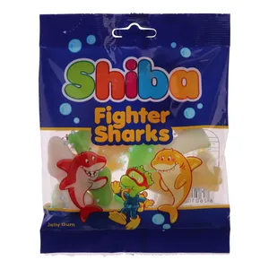 پاستیل میوه ای شیبا مدل Fighter Sharks مقدار 90 گرم