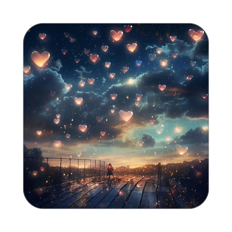 زیر لیوانی کاکتی مدل عاشقانه کد mp11380