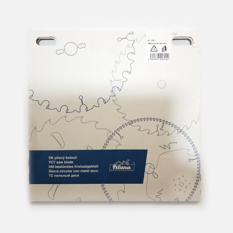 تیغه اره دیسکی پیلانا مدل 96TFZ L 300x3.2x2.2x30