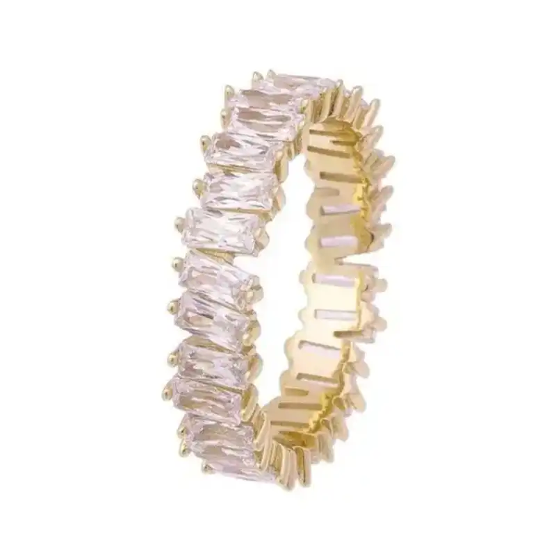 انگشتر زنانه مدل دور نگین