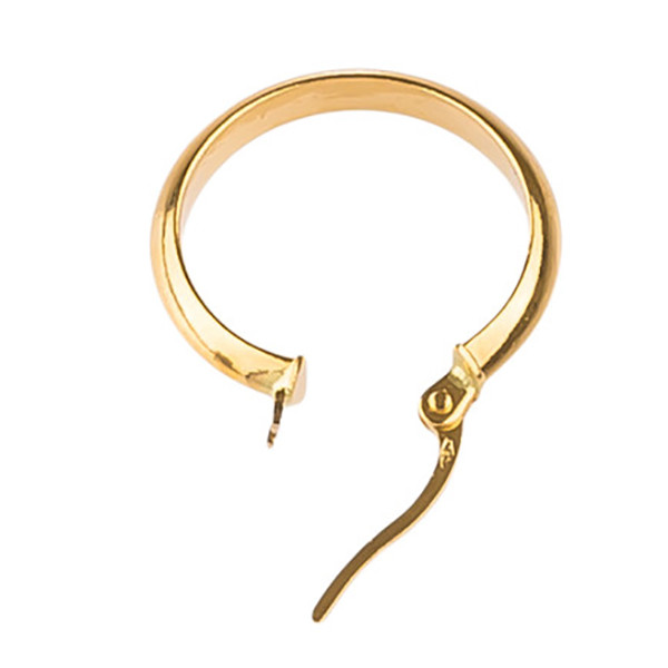 گوشواره طلا 18 عیار زنانه دوست خوب مدل dk536  - 5
