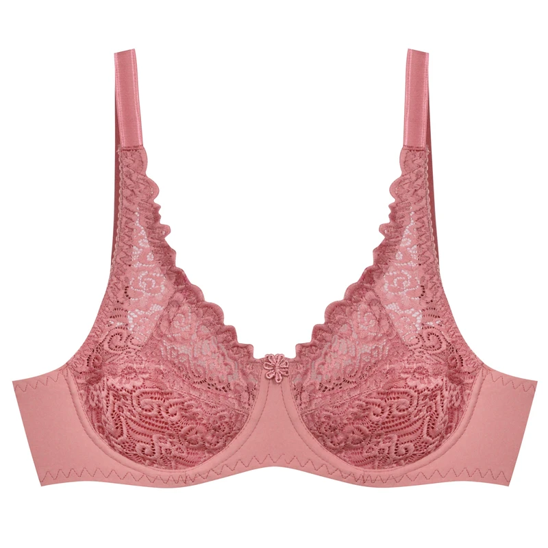 سوتین زنانه پانیذ مدل گیپوری فنردار کد 66364-new