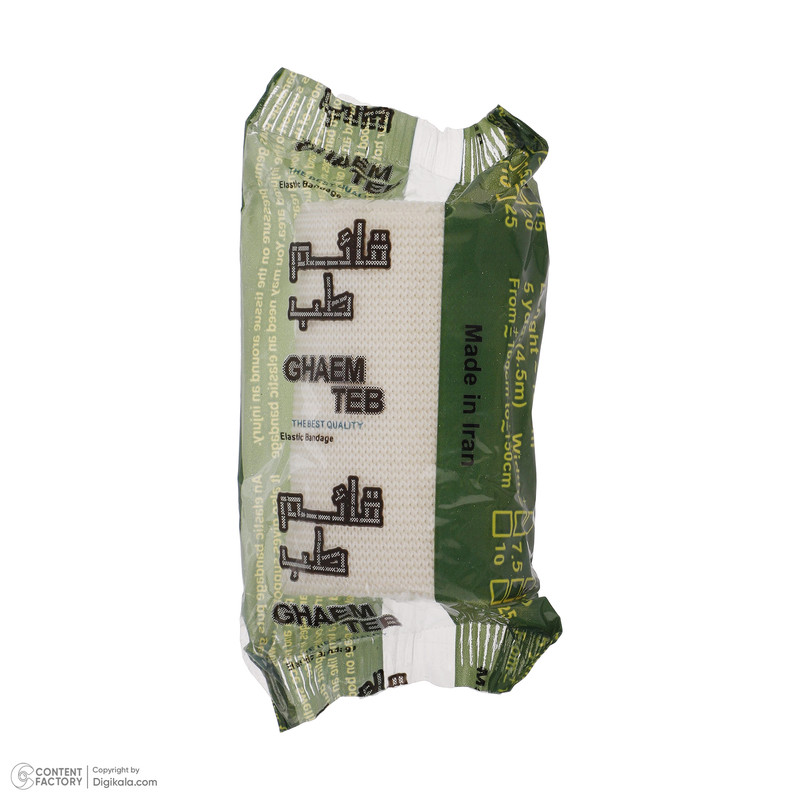 باند کشی قائم طب مدل 04 بسته 12 عددی