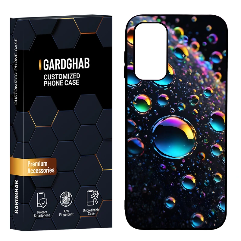 کاور گارد قاب مدل پشت گلس ساده مناسب برای گوشی موبایل سامسونگ Galaxy A14