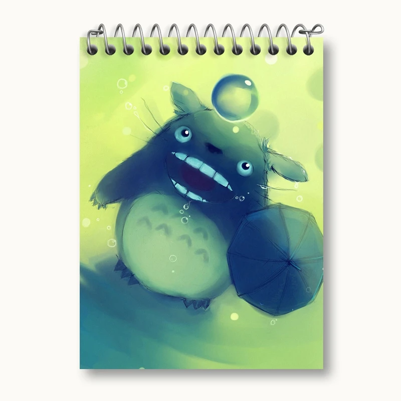 دفتر یادداشت 50 برگ خندالو مدل انیمه همسایه من توتورو My Neighbor Totoro کد 30249