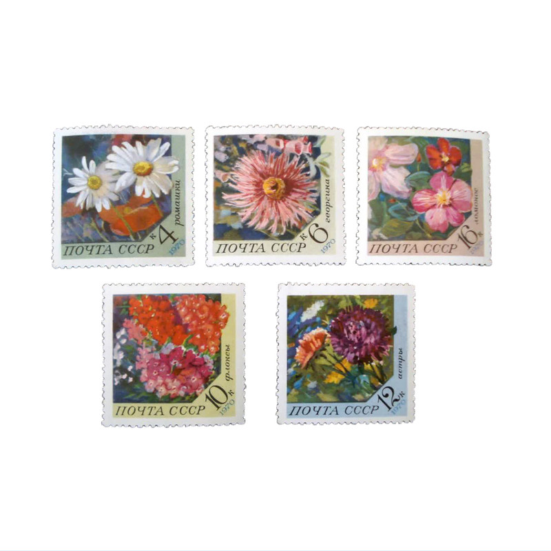 تمبر یادگاری مدل طبیعت سال 1970 کد DS5103 مجموعه 5 عددی