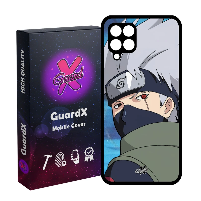 کاور گارد ایکس طرح Kakashi Anime مدل Glass10523 مناسب برای گوشی موبایل سامسونگ Galaxy A12/M12/F12