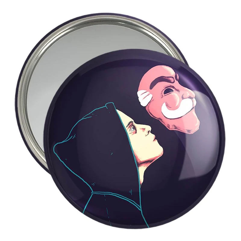 آینه جیبی خندالو مدل الیوت الدرسون سریال آقای ربات Mr.Robot  کد 10233