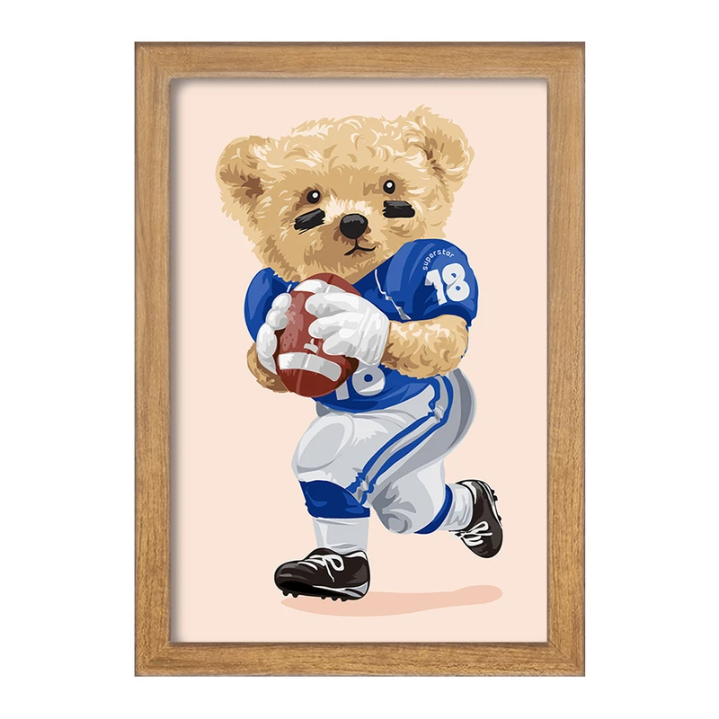 تابلو خندالو مدل تدی Teddy کد 26160