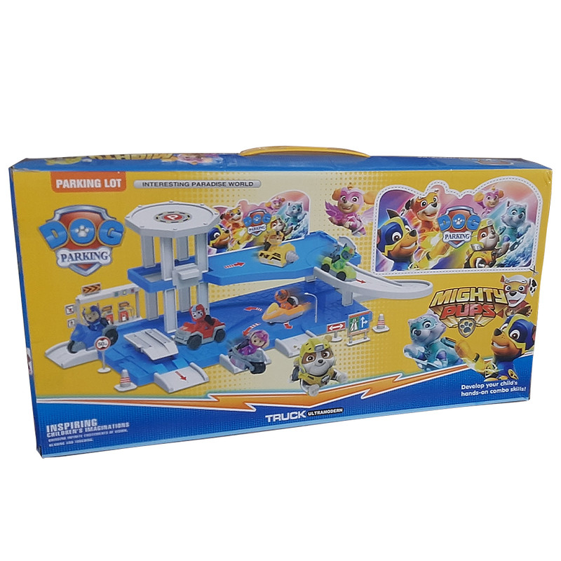 کیت ماشین بازی مدل پارکینگ سگهای نگهبان کد 553/388