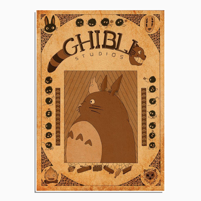 استیکر لپ تاپ و موبایل گوفی طرح پوستر انیمه مدل Chibli ST